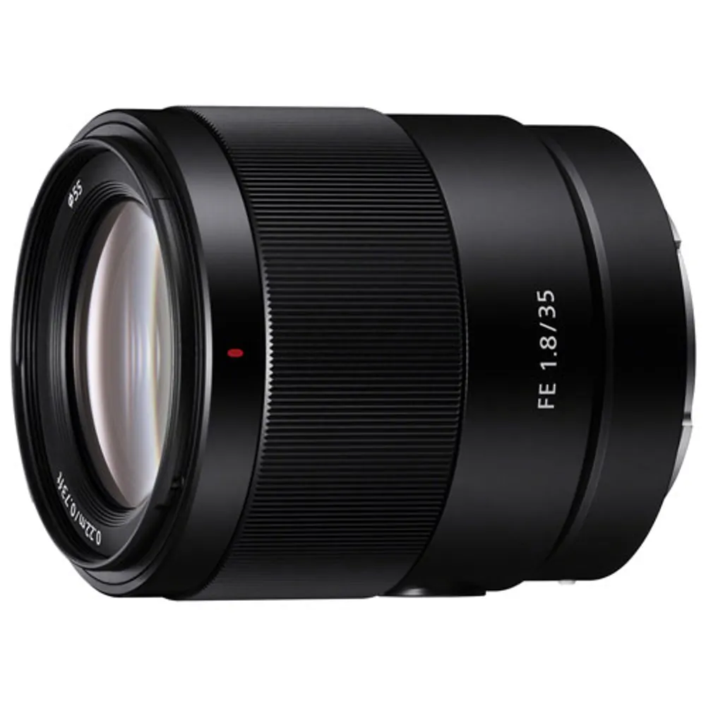 Sony E-Mount Full-Frame FE 35mm f/1.8 Wide Angle Prime Lens