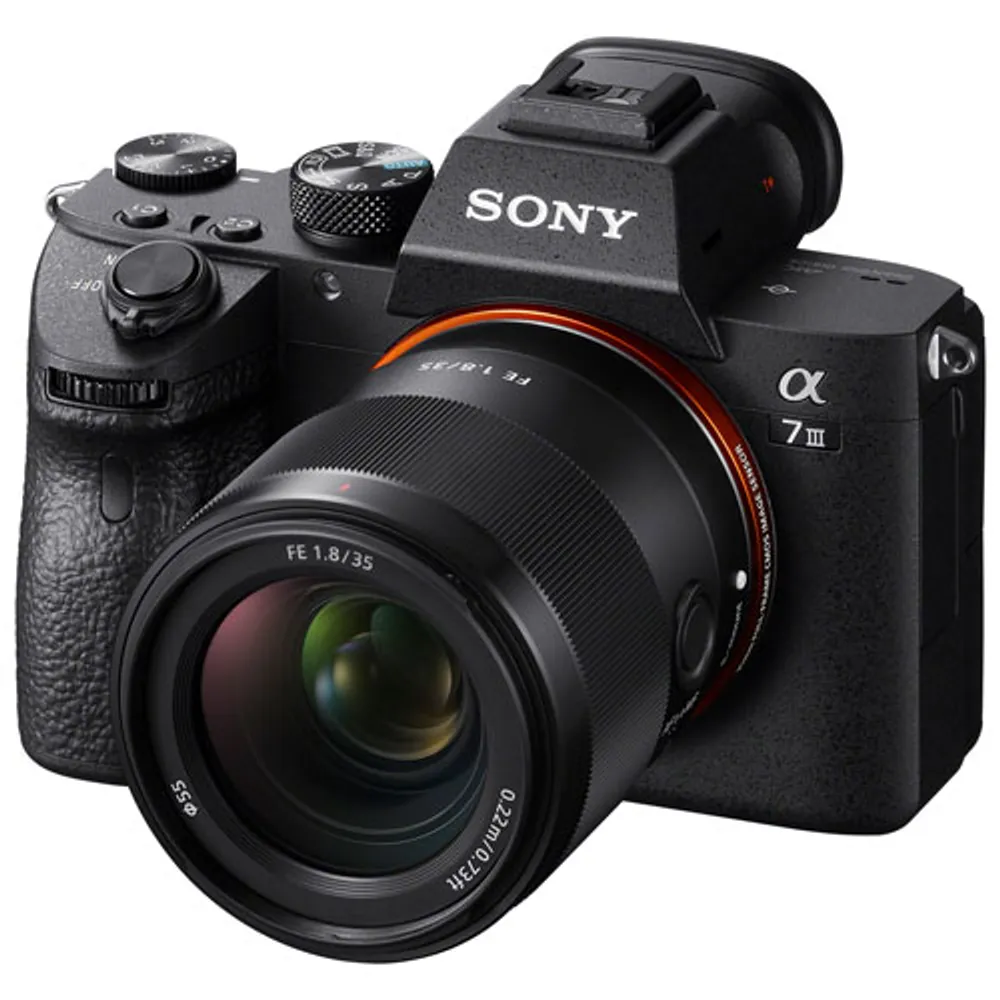 Sony E-Mount Full-Frame FE 35mm f/1.8 Wide Angle Prime Lens