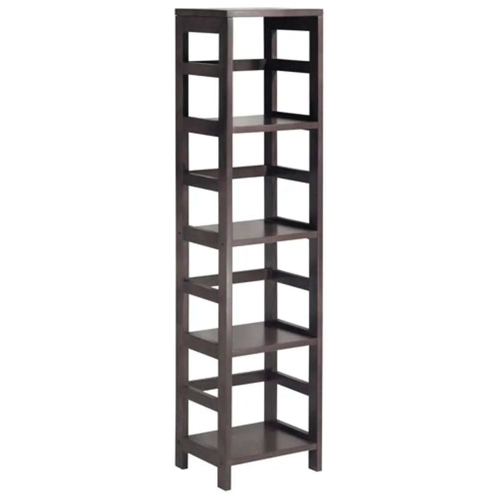 Capri -Shelf -Piece Solid Wood Storage Shelf