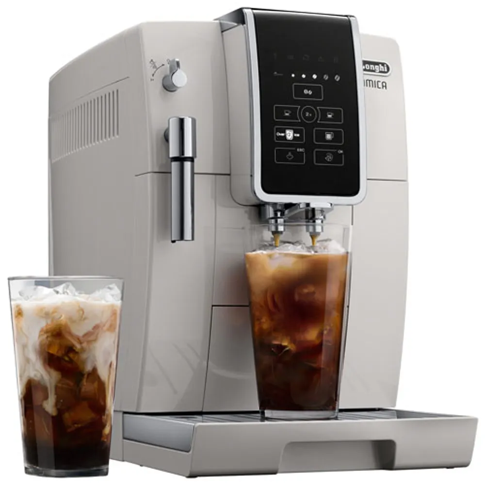 De'Longhi Dinamica Automatic Espresso Machine with Frother & Coffee Grinder