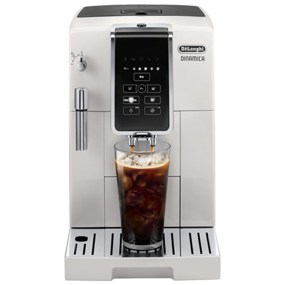 De'Longhi Dinamica Automatic Espresso Machine with Frother & Coffee Grinder
