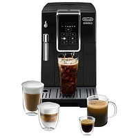 De'Longhi Dinamica Automatic Espresso Machine with Frother & Coffee Grinder - Black