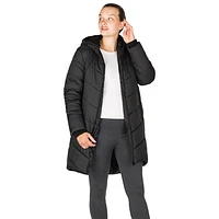 Modern Eternity Harper Quilted Polyester Maternity Puffer Coat