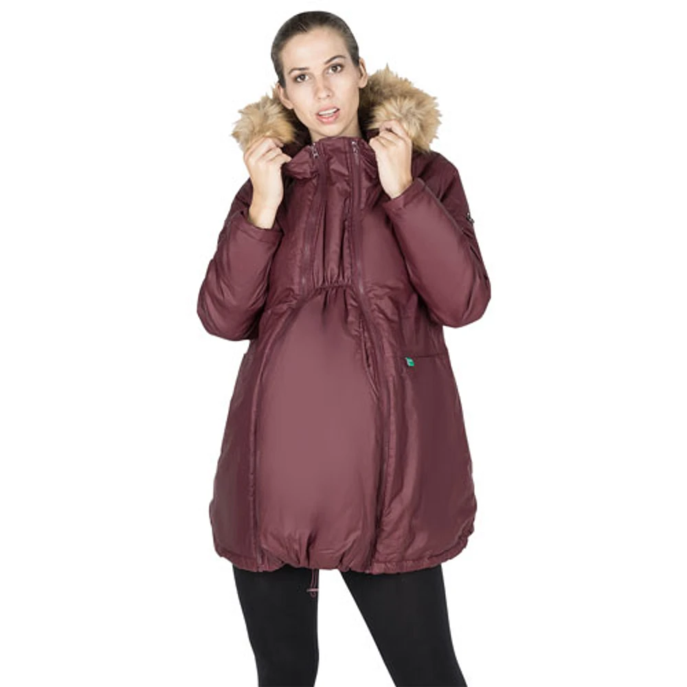 Modern Eternity Sofia Waxed Shell Maternity Parka