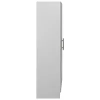 Elite 32" 3-Shelf Composite Wood Storage Cabinet - Light Grey