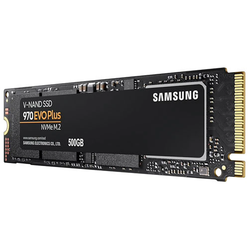 Samsung 970 EVO Plus 500GB M.2 NVMe Internal Solid State Drive (MZ-V7S500B/AM) - English