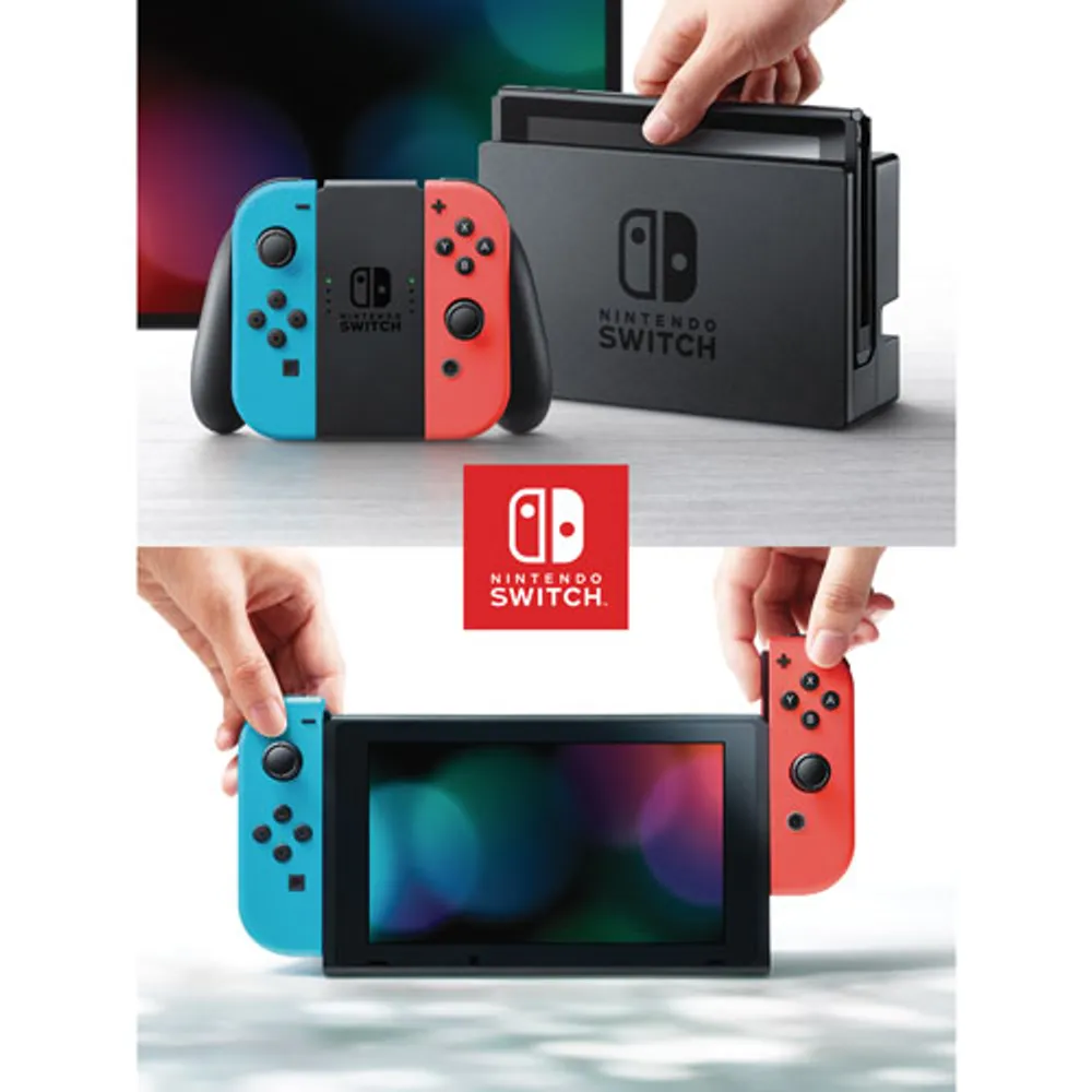 Nintendo Switch™ – OLED Model w/ Neon Red & Neon Blue Joy-Con™