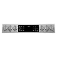 Cuisinière gaz encastrable deux fours convec. véritable autonettoyant 30 po Café (CC2S950P2MS1)-Inox