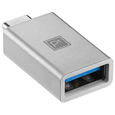 Platinum USB-C to USB-A Adapter (PT-PACA-C) - Grey - Only at Best Buy