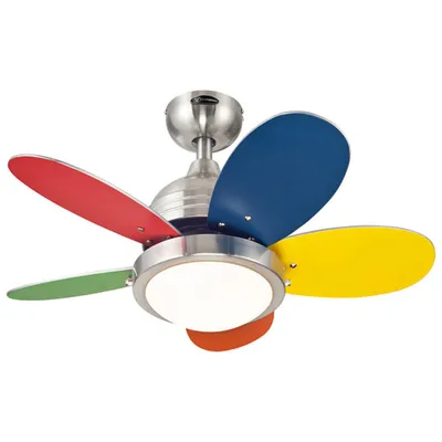Westinghouse Lighting Roundabout 30" Ceiling Fan - Brushed Nickel