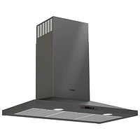 Bosch 36" Wall Mount Range Hood (HCP86641UC) - Black Stainless Steel