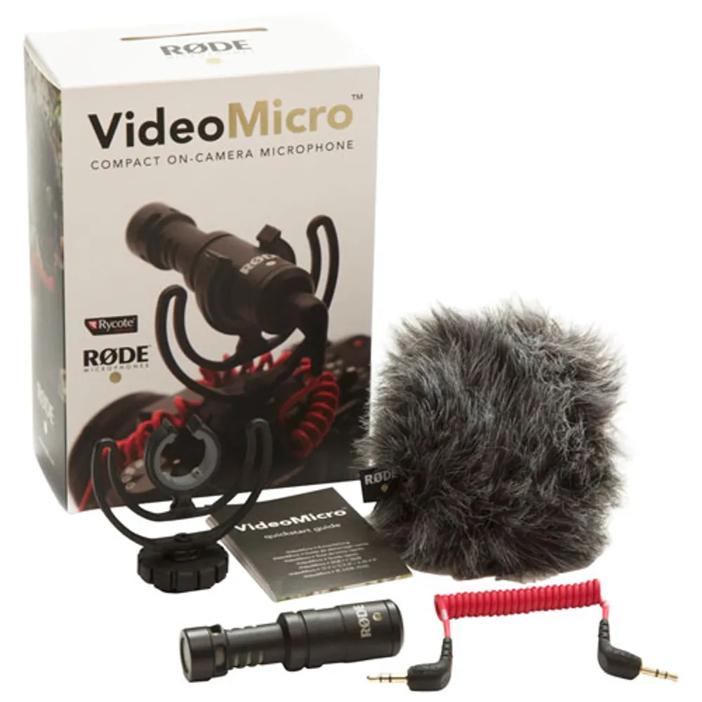 Microphone pour caméra VideoMicro de Rode