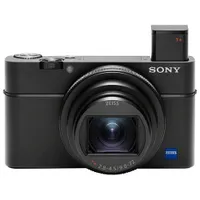 Sony Cyber-shot RX100 VII Content Creator Vlogger 20.1MP 8x Optical Zoom Digital Camera - Black