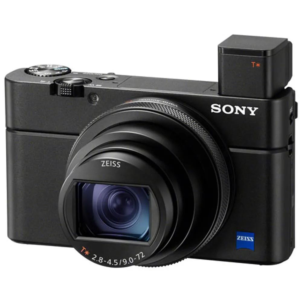 Sony Cyber-shot RX100 VII Content Creator Vlogger 20.1MP 8x Optical Zoom Digital Camera - Black