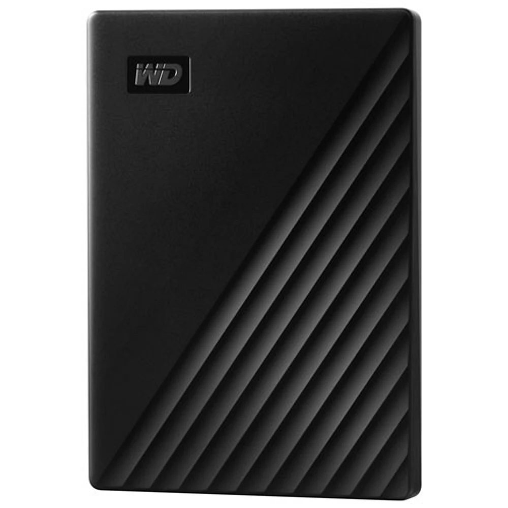 Disque dur externe portatif USB My Passport de 5 To de WD (WDBPKJ0050BBK-WESN) - Noir