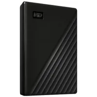 WD My Passport 5TB USB Portable External Hard Drive (WDBPKJ0050BBK-WESN) - Black