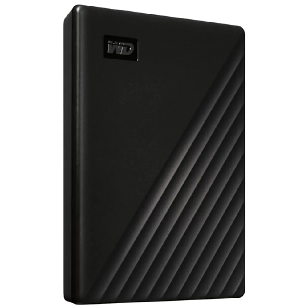 Disque dur externe portatif USB My Passport de 4 To de WD (WDBPKJ0040BBK-WESN) - Noir