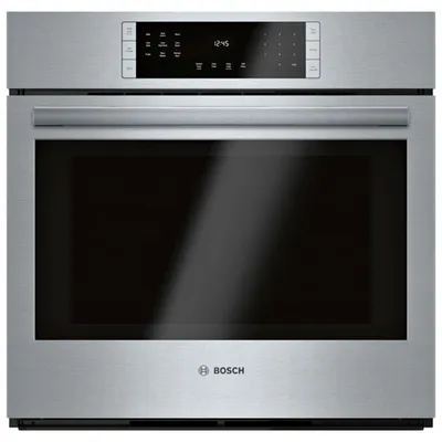 Bosch 30" 4.6 Cu. Ft. Self-Clean True Convection Electric Wall Oven (HBL8453UC) - Stainless Steel