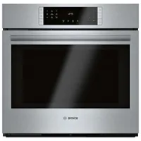 Bosch 30" 4.6 Cu. Ft. Self-Clean True Convection Electric Wall Oven (HBL8453UC) - Stainless Steel