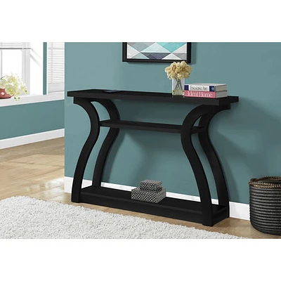 Monarch Contemporary Rectangular Hall Console Table