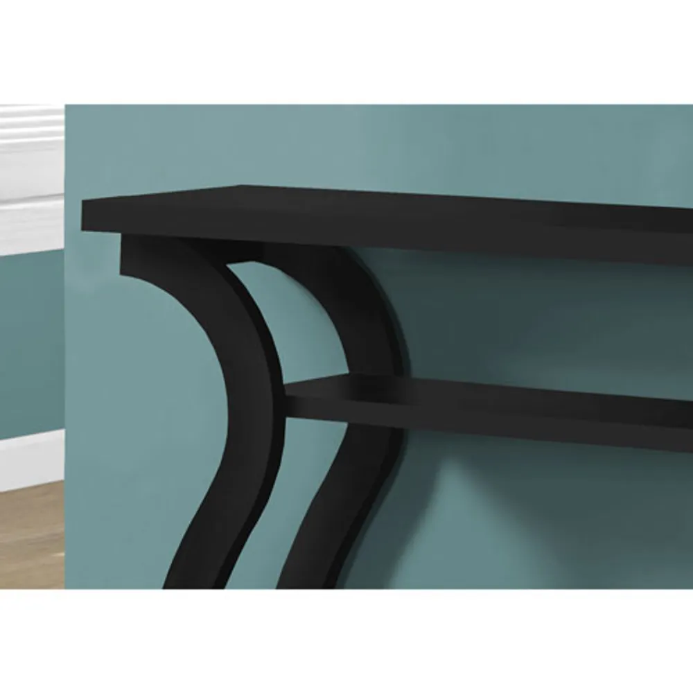 Monarch Contemporary Rectangular Hall Console Table