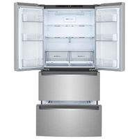 LG 33" 19 Cu. Ft. Counter-Depth French Door Refrigerator (LRMNC1803S) - Stainless Steel