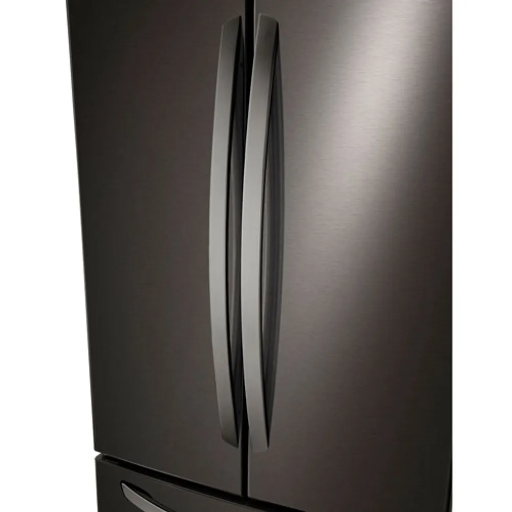 LG 33" 25.1 Cu. Ft. French Door Refrigerator with Ice Dispenser (LRFCS2503D) - Black Stainless Steel