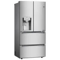 LG 33" 18.3 Cu Ft French Door Refrigerator with Water & Ice Dispenser (LRMXC1803S) -Stainless Steel