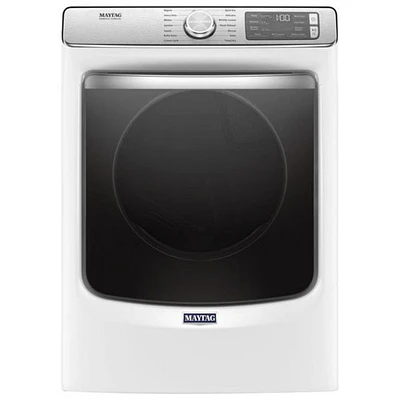 Maytag 7.4 Cu. Ft. Electric Steam Dryer (YMED8630HW) - White - Open Box - Perfect Condition