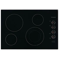 Plaque de cuisson électrique lisse 30 po de Frigidaire (FFEC3025UB) - Noir - Bte ouv. - Parfait état