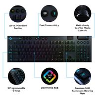 Logitech G915 Wireless Backlit Mechanical Linear Gaming Keyboard