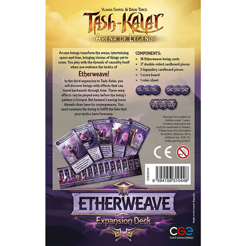 Tash-Kalar: Arena of Legends Card Game Etherweave Expansion Deck - Englsih