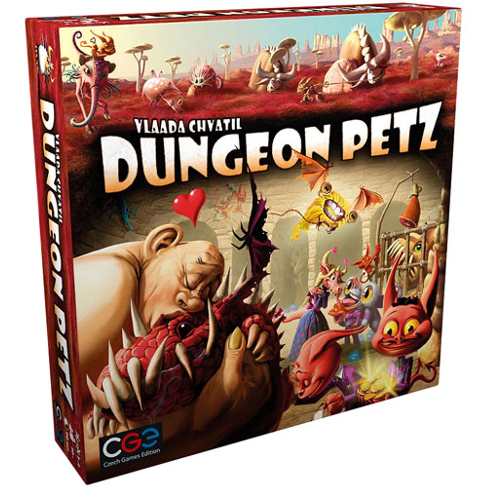 Dungeon Petz Board Game - English