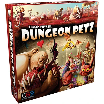 Dungeon Petz Board Game - English