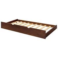 Winmoor Home Traditional Trundle Bed - Twin - Walnut