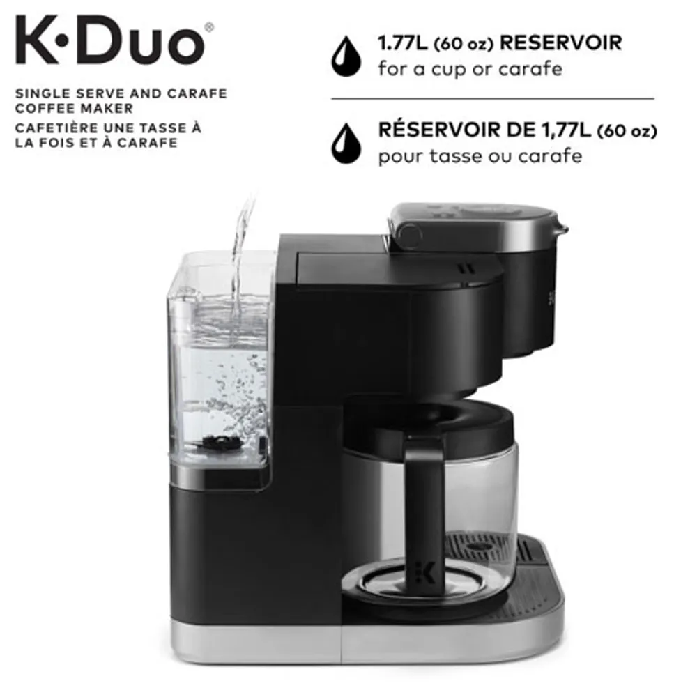 Keurig K-Duo Single Serve & Carafe Coffee Maker - Black