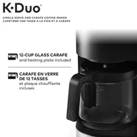 Keurig K-Duo Single Serve & Carafe Coffee Maker - Black