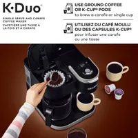 Keurig K-Duo Single Serve & Carafe Coffee Maker - Black