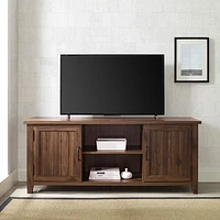 Winmoor Home 64" TV Stand - Dark Walnut