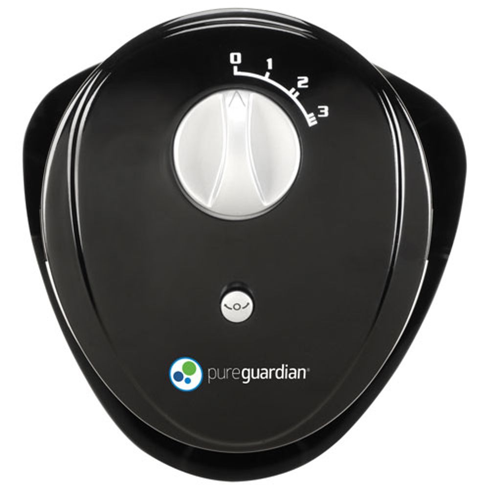 PureGuardian 3-Speed Oscillating Tower Fan - 29" - Black