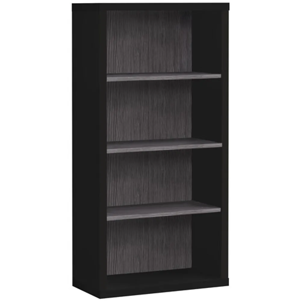 Monarch 48" 4-Shelf Bookcase - Black