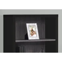 Monarch 48" 4-Shelf Bookcase - Black