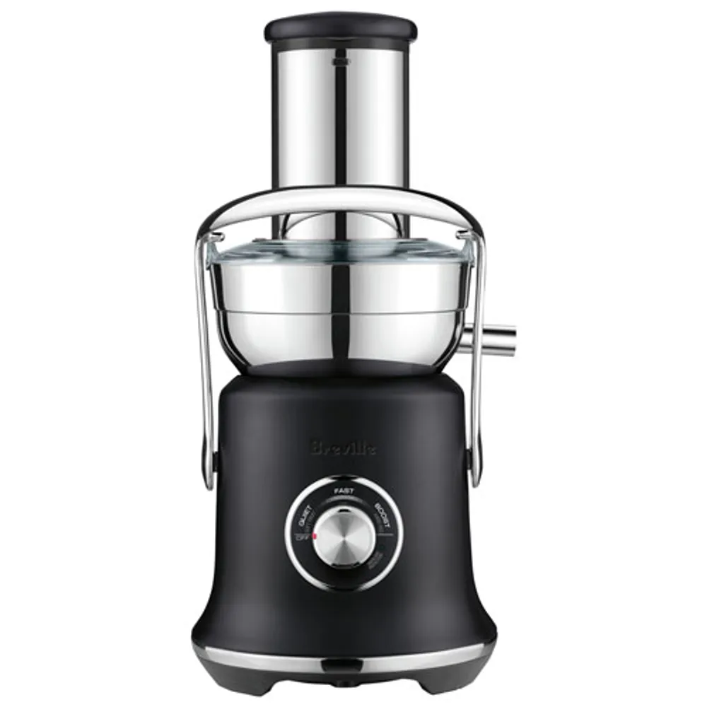 Breville Juice Fountain Cold XL Centrifugal Juicer - Black Truffle