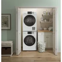GE 4.1 Cu. Ft. Electric Dryer (GFT14JSIMWW) - White