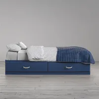 Sierra Ridge Mesa Contemporary Storage Bed - Twin - Blue