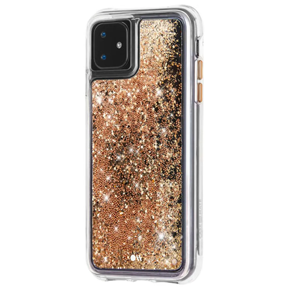 Case-Mate Waterfall Fitted Hard Shell Case for iPhone 11/XR - Gold