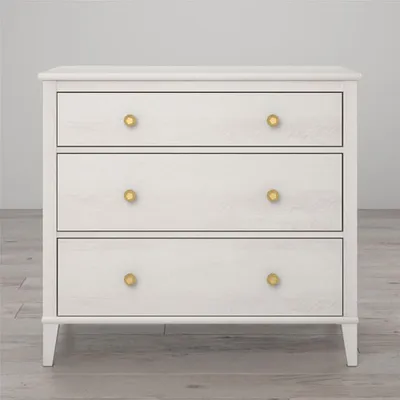 Monarch Hill Poppy Contemporary 3-Drawer Dresser