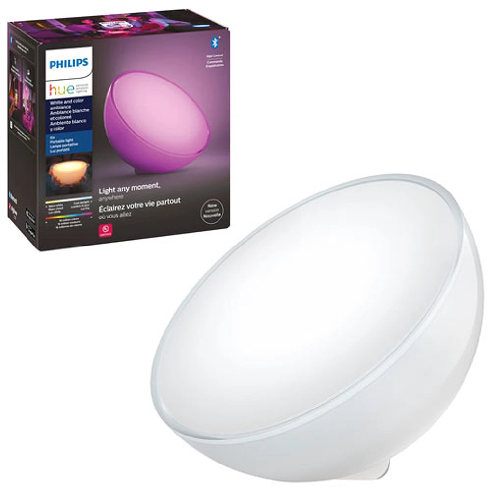 Lampe DEL intelligente Bluetooth Hue Go de Philips