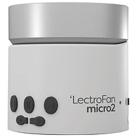 LectroFan Micro2 Bluetooth Sleep Machine - White/Silver