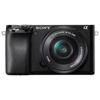 Sony Alpha a6100 Mirrorless Vlogger Camera with 16-50mm/55-210mm Lenses